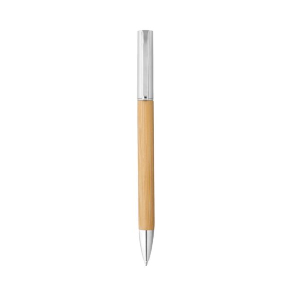 BEAL. Guľôčkové pero z bambusu a ABS s otočným mechanizmom