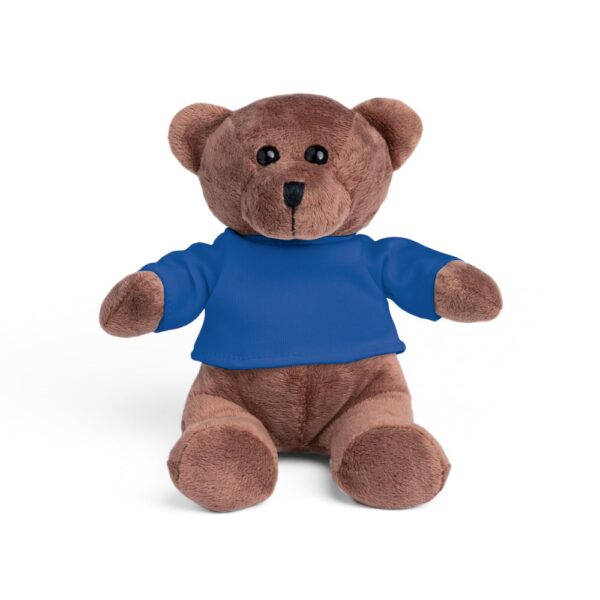 BEAR. Plyšová hračka medvedíka s tričkom - Kráľovská modrá
