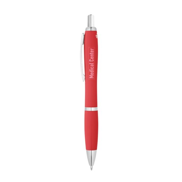 MANZONI II. Guľôčkové pero z ABS - Červená
