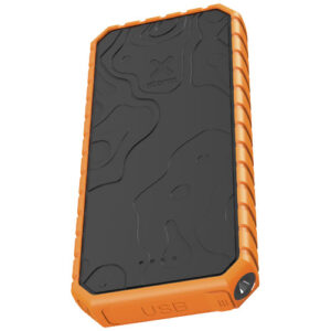 Xtorm XR202 Xtreme 20 000mAh 35W QC3.0 vodotesná robustná powerbanka so svietidlom - Čierna / Oranžová