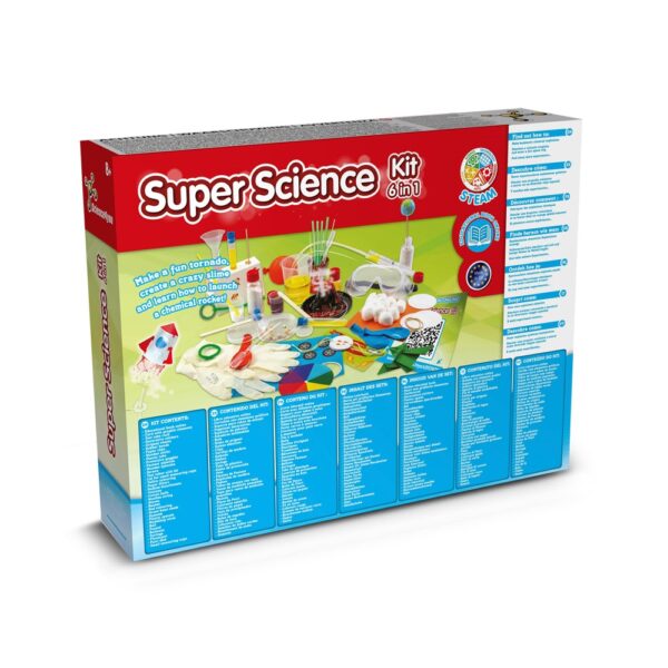 6 in 1 Super Science Kit I. Vzdelávacia hra pre deti