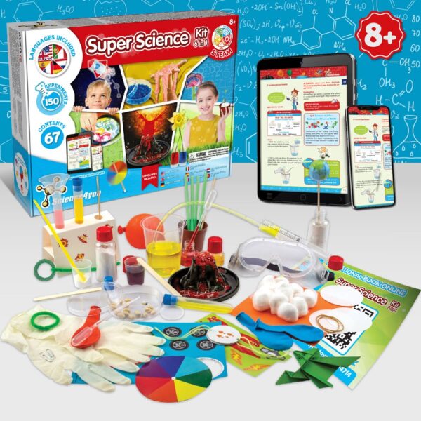 6 in 1 Super Science Kit I. Vzdelávacia hra pre deti