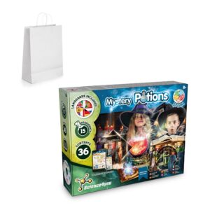 Mystery Potions Kit II. Vzdelávacia hra pre deti dodáva sa s darčekovou taškou z kraftového papiera (100 g/m²)