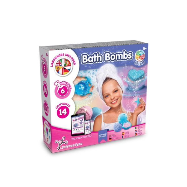 Bath Bombs Kit I. Vzdelávacia hra pre deti - Viacfarebná