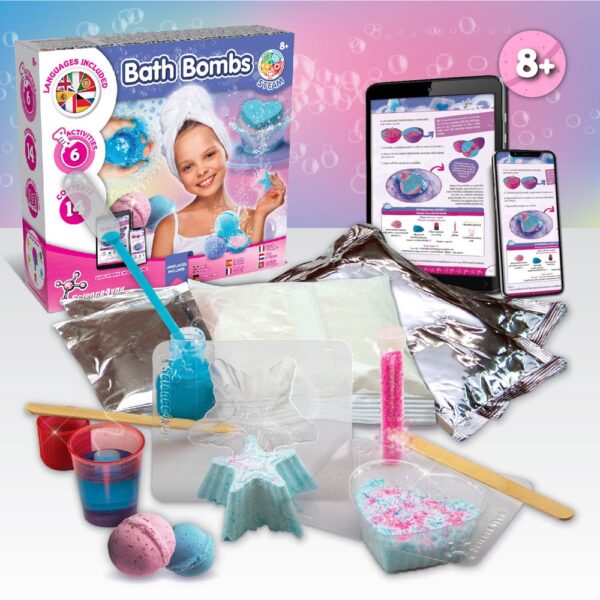 Bath Bombs Kit I. Vzdelávacia hra pre deti