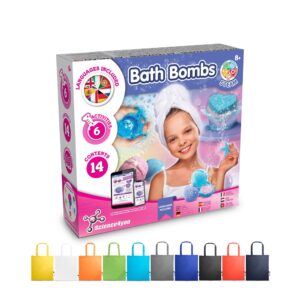 Bath Bombs Kit V. Vzdelávacia hra pre deti dodávané so skladacou darčekovou taškou 190t